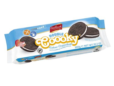 Galletas Double Coooky de Chocolate y Vainilla - Sin Gluten y Sin Lactosa - 300g - Coppenrath Embalaje Deteriorado Cheap